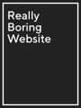 Really Boring Website cover