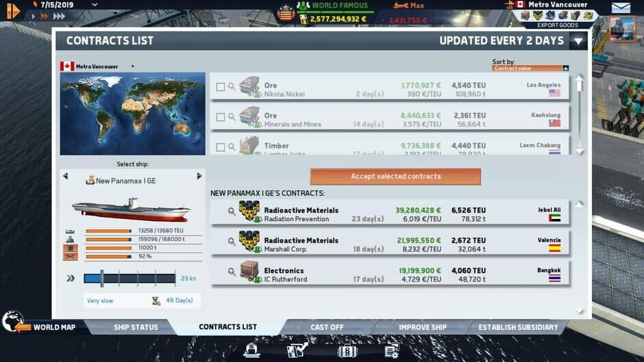 TransOcean: The Shipping Company screenshot 4