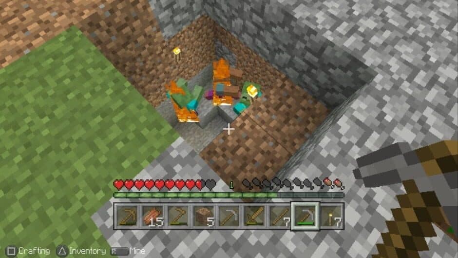 Minecraft: Playstation Vita Edition screenshot 2