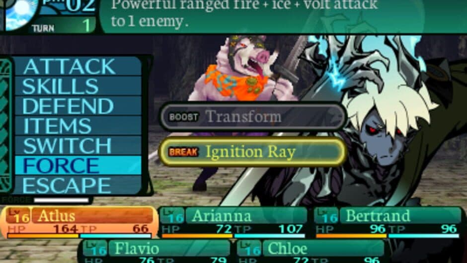 Etrian Odyssey 2 Untold: The Fafnir Knight screenshot 4