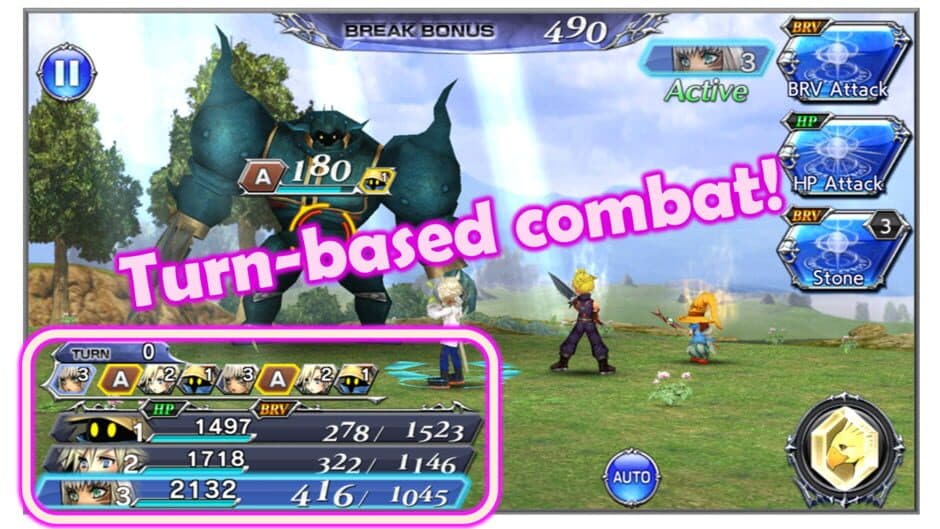 Dissidia Final Fantasy Opera Omnia screenshot 1