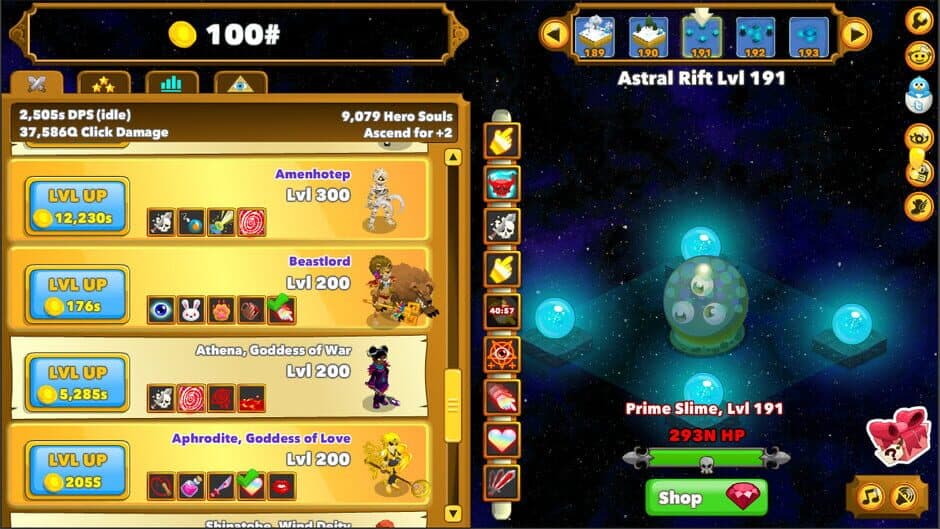Clicker Heroes screenshot 2