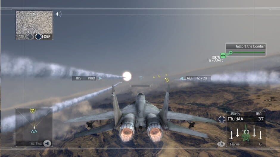 Tom Clancy's H.A.W.X screenshot 4