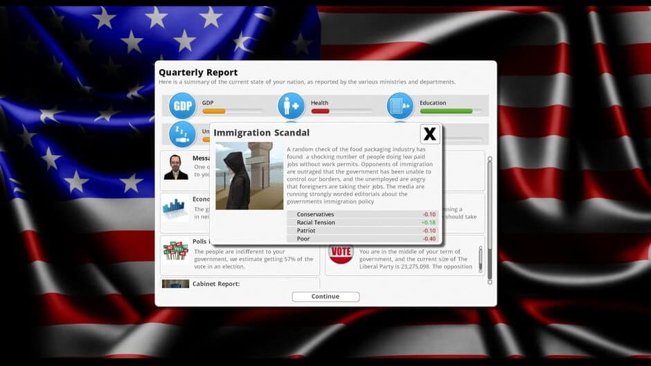 Democracy 3 screenshot 3