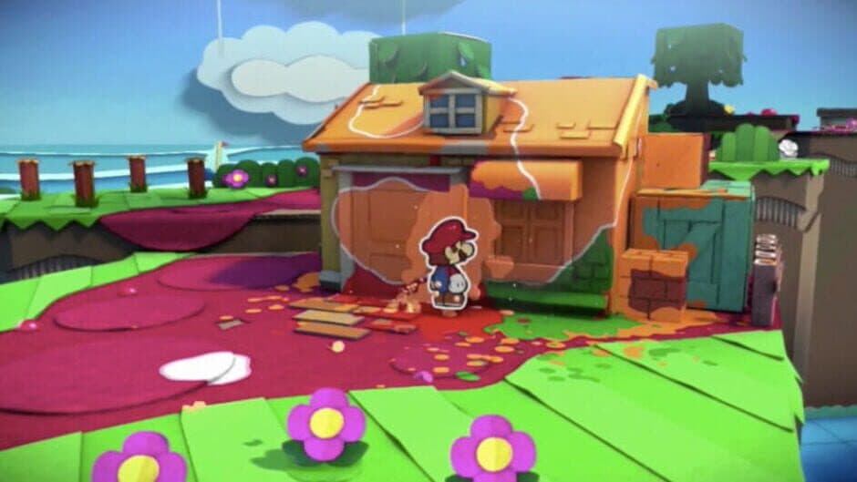 Paper Mario: Color Splash screenshot 2