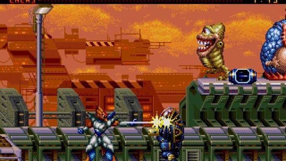 Alien Soldier screenshot 2