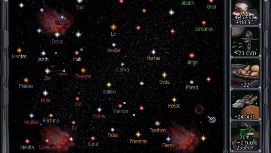 Master of Orion II: Battle at Antares screenshot 2