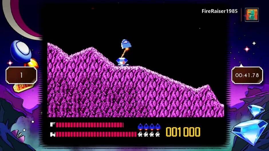 Solar Jetman: Hunt for the Golden Warpship screenshot 1