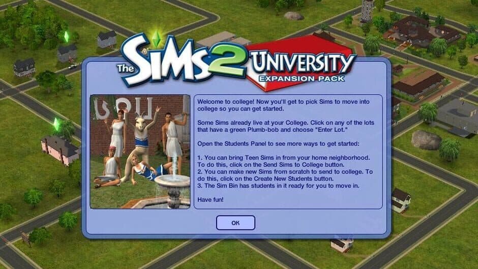 The Sims 2: University