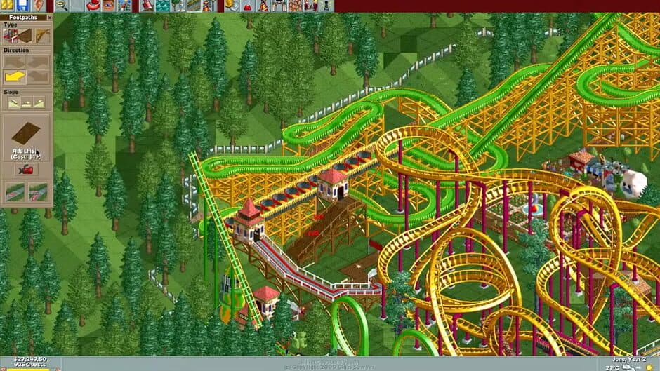 RollerCoaster Tycoon screenshot 3