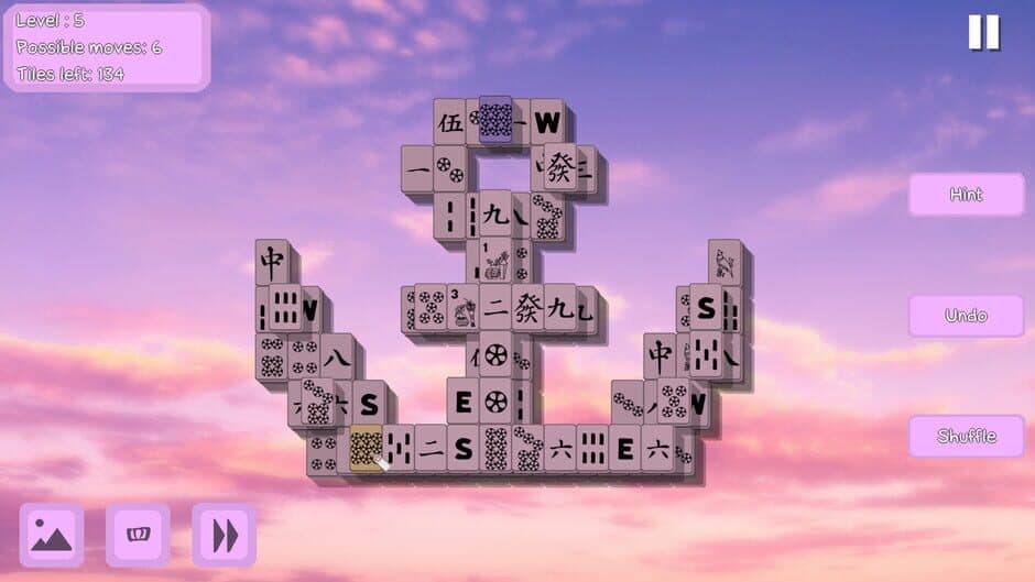 Lofi Mahjong screenshot 1