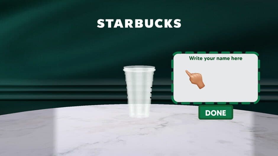 Starbucks screenshot 1