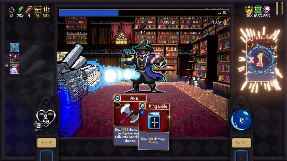 Vampire Crawlers: The Turbo Wildcard from Vampire Survivors screenshot 3