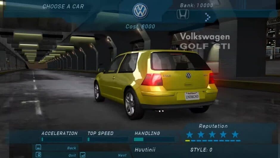 Need for Speed: Underground screenshot 3