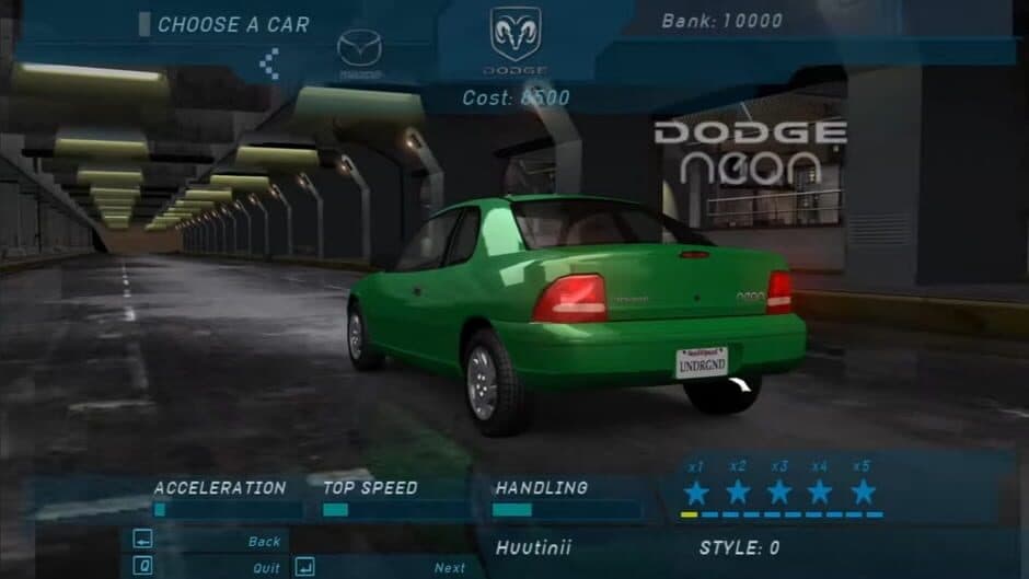 Need for Speed: Underground screenshot 5