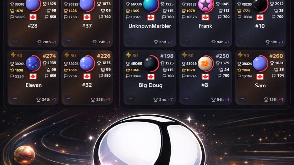 Marble Racing Manager