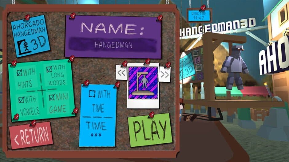 Ahorcado 3D: Hangedman 3D screenshot 4