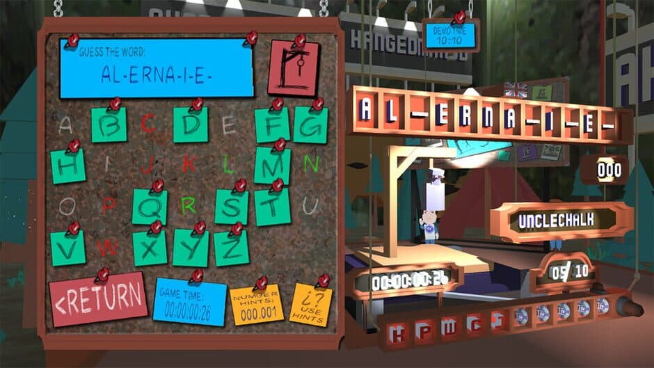 Ahorcado 3D: Hangedman 3D screenshot 5