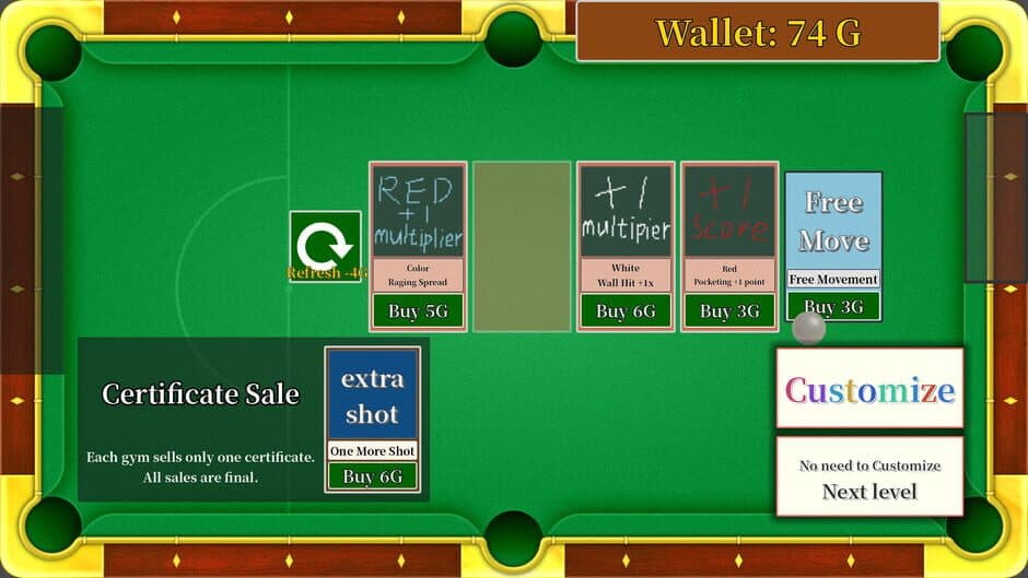 Billiard Rampage screenshot 3