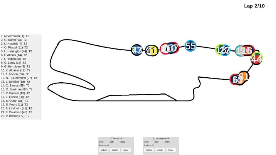 Racing Manager screenshot 1