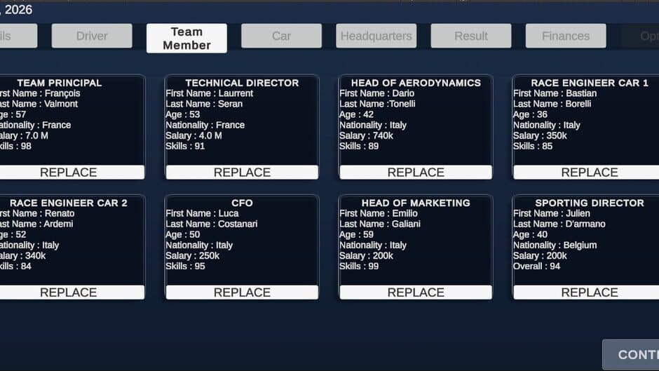 Racing Manager screenshot 2