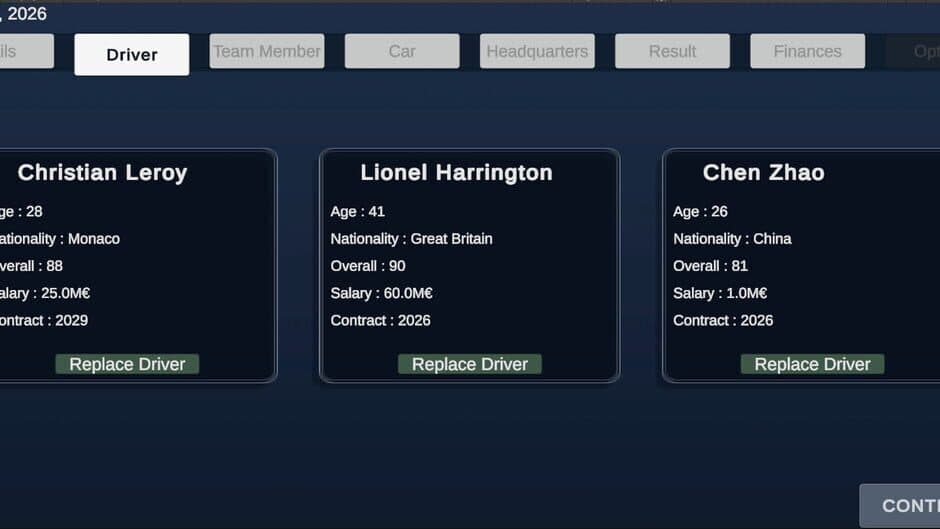 Racing Manager screenshot 3