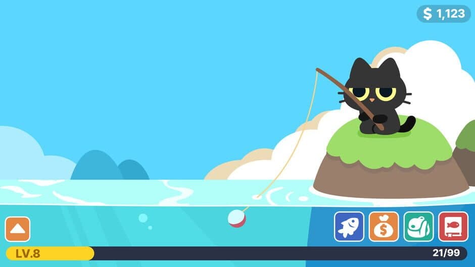 Desktop Fishing Cat screenshot 1