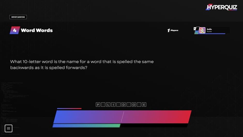 Hyperquiz screenshot 1