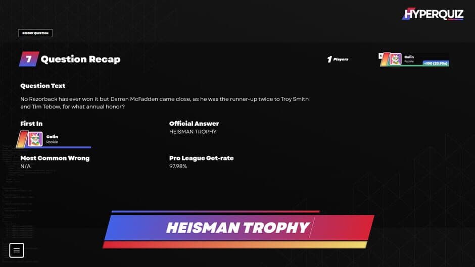 Hyperquiz screenshot 4
