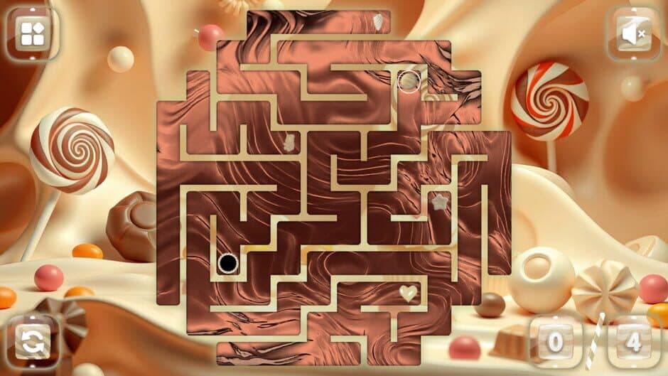 Sweetie Candy Maze: White Chocolate screenshot 3