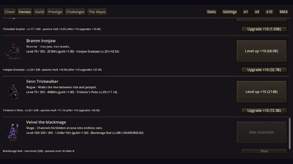 Treasure Clicker screenshot 2