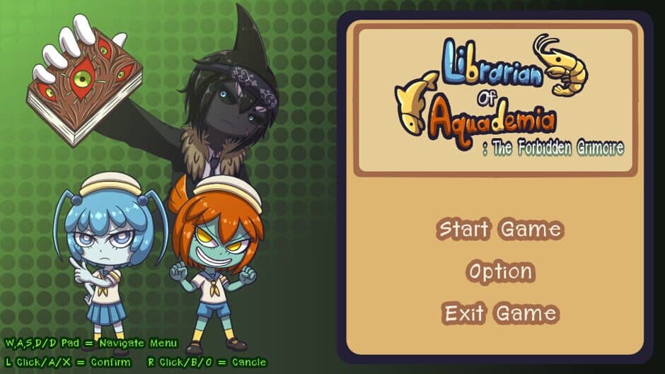 Librarian of Aquademia: The Forbidden Grimoire screenshot 1