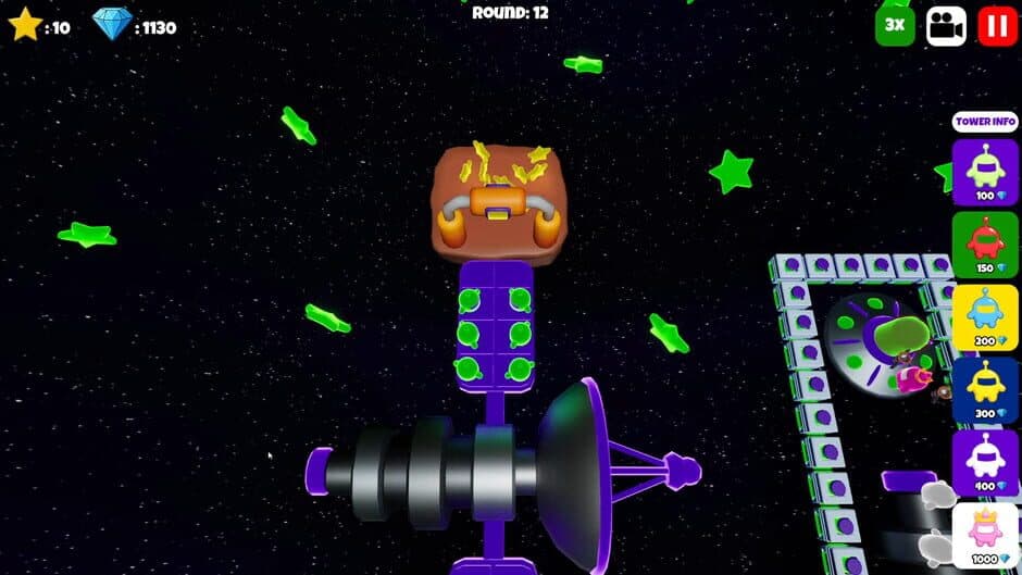 Glowbot Tower Defense screenshot 2