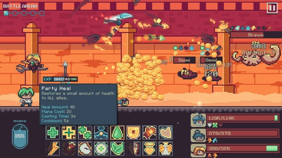 Master Healer Kale With Useless Party screenshot 5