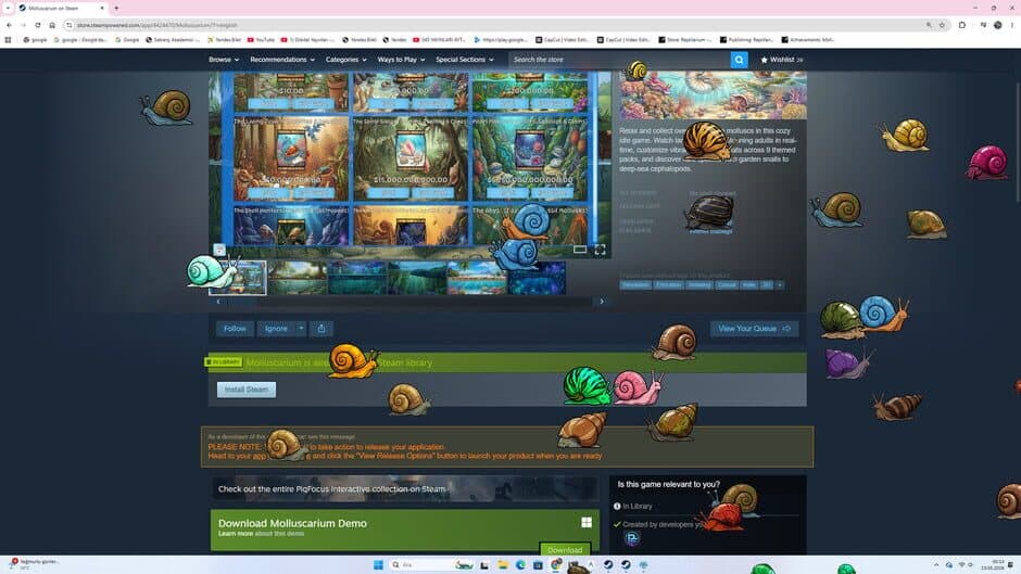 Molluscarium screenshot 1