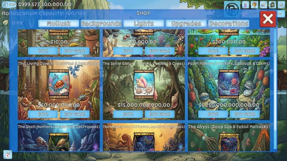 Molluscarium screenshot 2