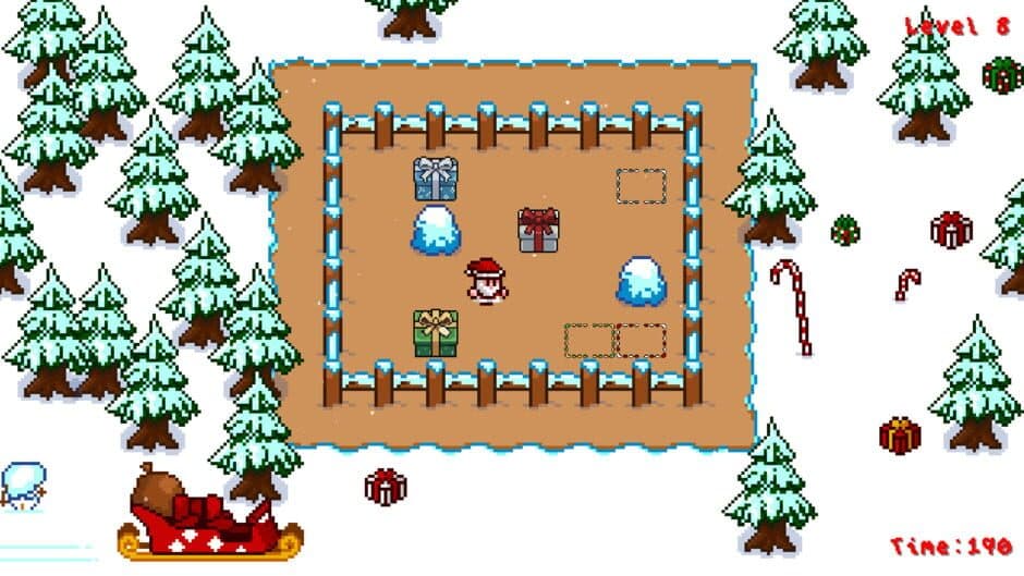 Ho Ho Ho Sokoban screenshot 1