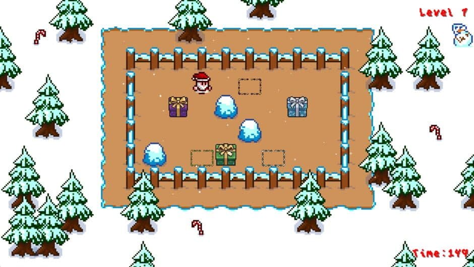 Ho Ho Ho Sokoban screenshot 2
