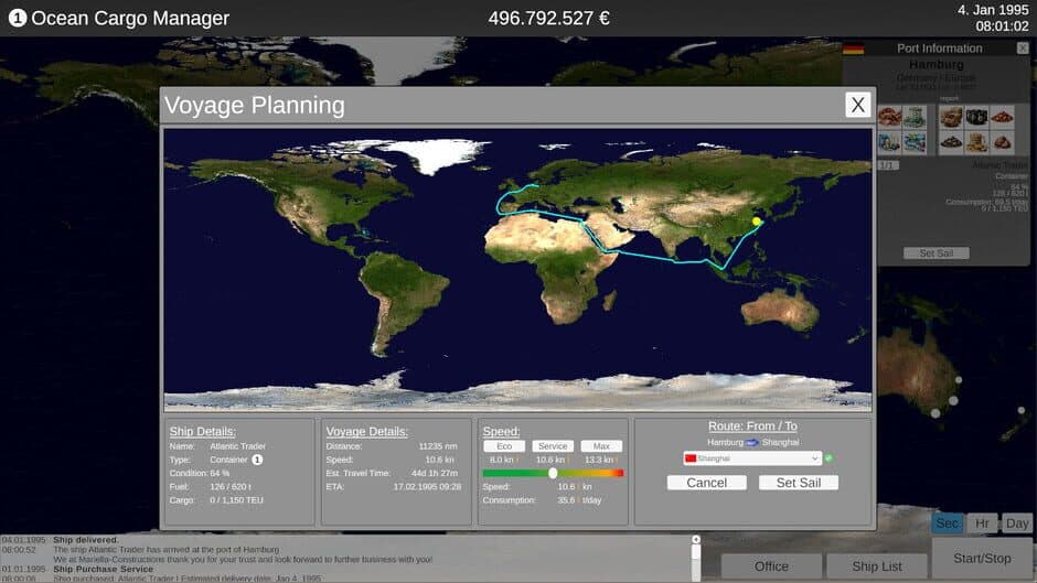 Ocean Cargo Manager screenshot 2