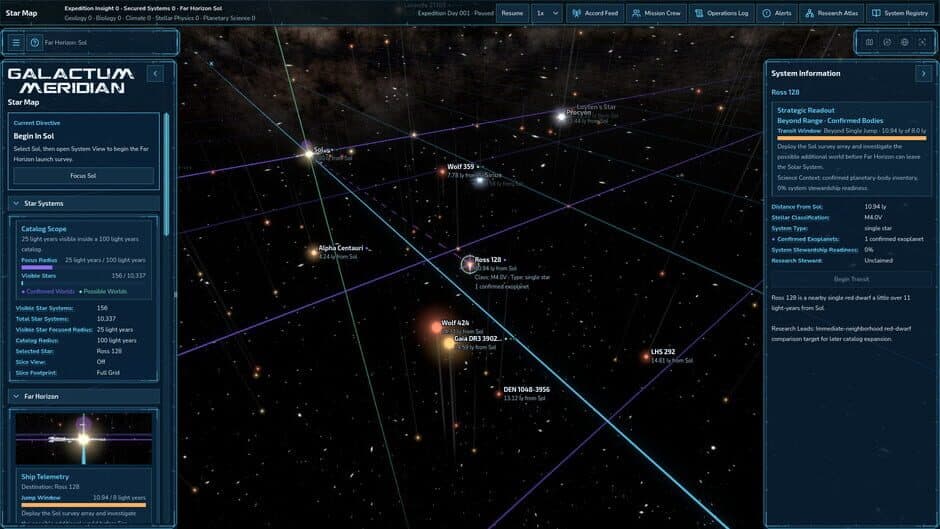 Galactum Meridian screenshot 2