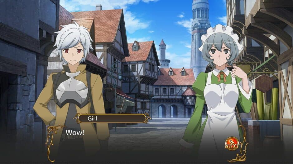 Is It Wrong to Try to Pick Up Girls in a Dungeon? Infinite Combate screenshot 3