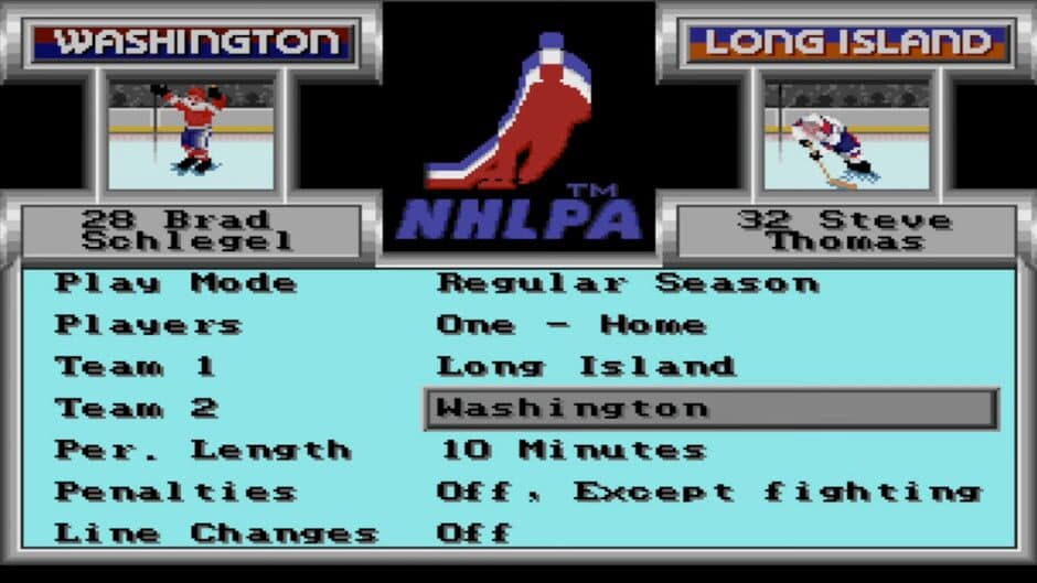 NHLPA Hockey 93 screenshot 3