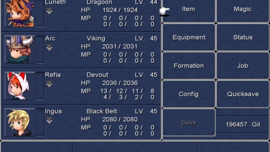 Final Fantasy III screenshot 2