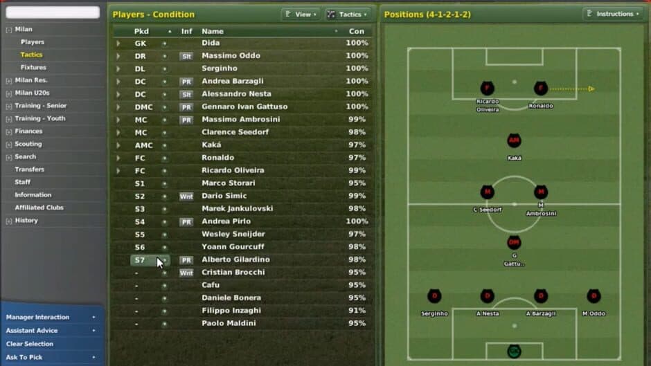 Football Manager 2007 screenshot 2