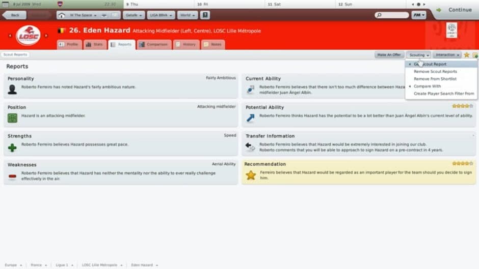 Football Manager 2010 screenshot 3