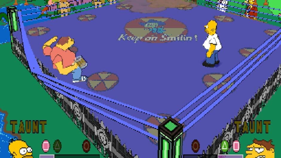 The Simpsons Wrestling