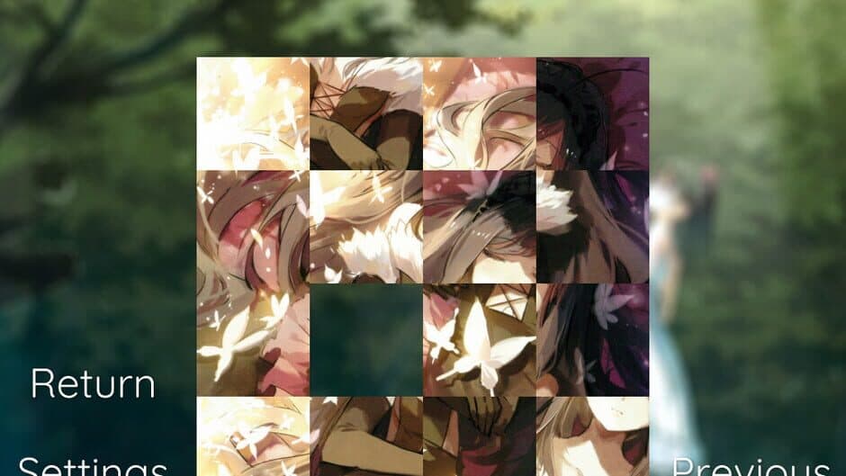 Anime Girl Slide Puzzle screenshot 2