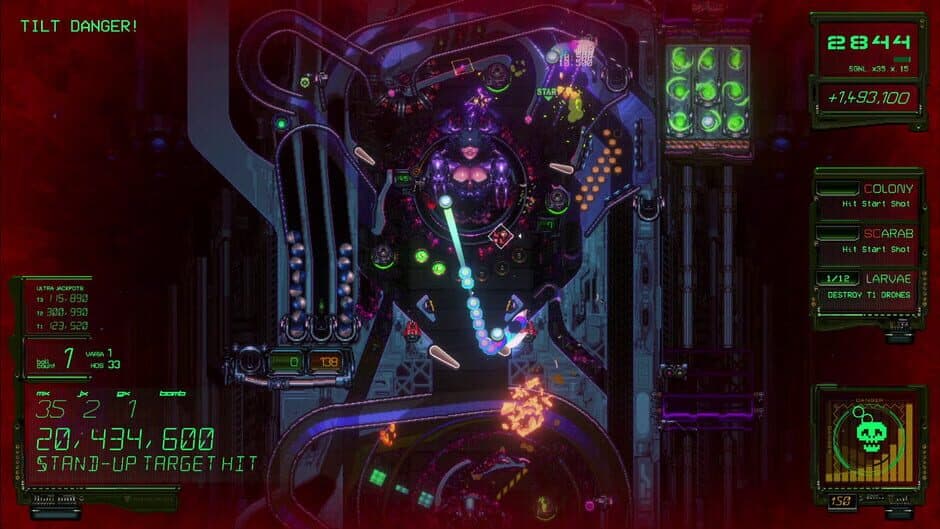 Xenotilt: Hostile Pinball Action screenshot 4