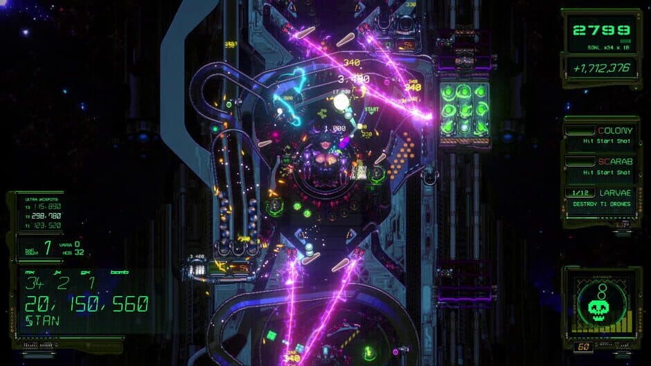 Xenotilt: Hostile Pinball Action screenshot 6