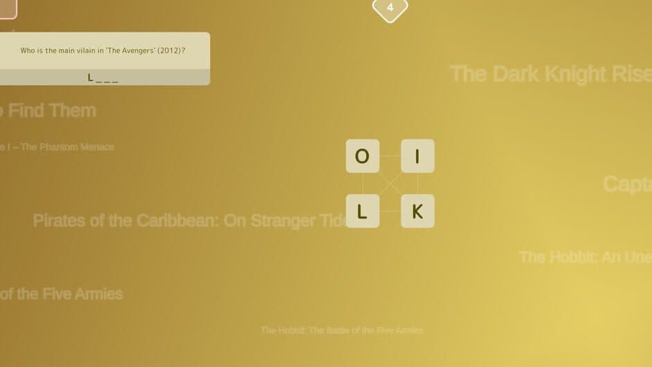Mini Words: Top Movies screenshot 2